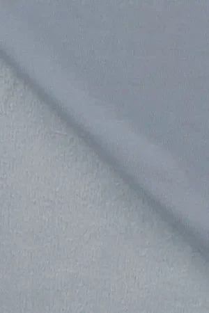 Weekendaanbieding Alpenfleece sweatshirtstof, hemelsblauw