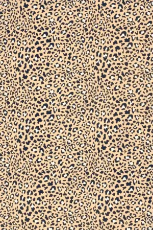 Aanbieding Viscose voile Mini Leo, abrikooskleurig