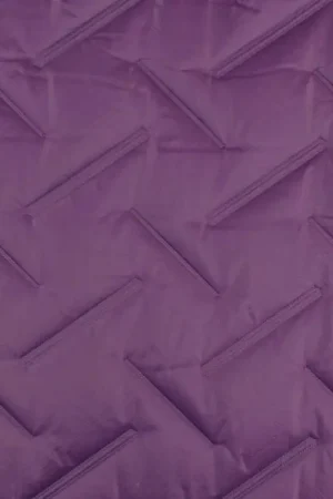 Aanbieding Doorgestikte stof Luisa, donkerlila