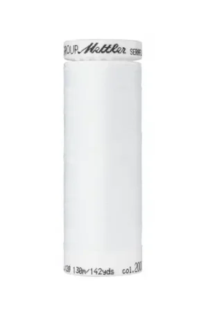 Actieprijs Amann Mettler Seraflex elastic garen 120, gebroken wit