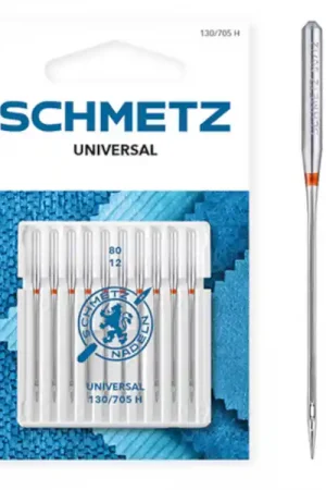 10 x Schmetz Naalden voor naaimachines 130/705 H 80 Universal Beste Prijs