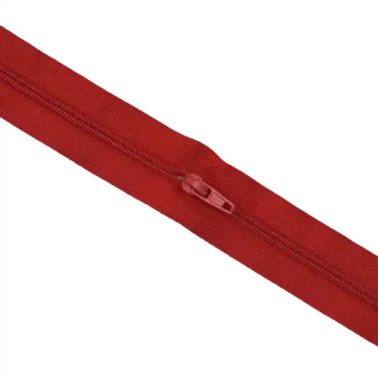 Aanbieding Ritssluiting op rol, rood