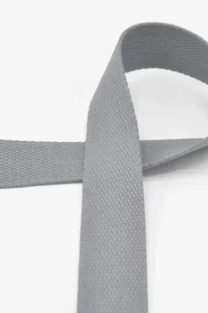 Aanbieding Katoenen tassenband 30 mm, grijs