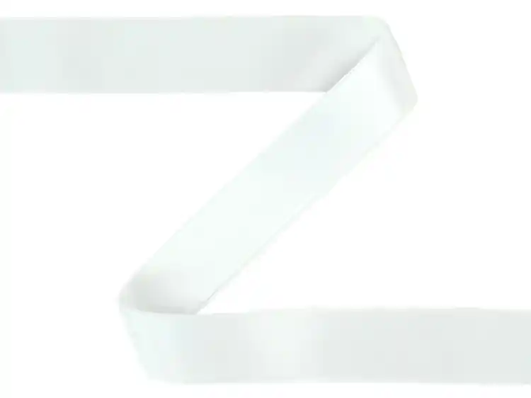 Aanbieding Satijnen lint wit (25 mm)