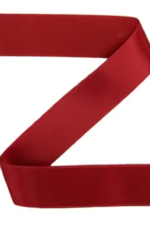 Weekendaanbieding Satijnen lint kardinaalrood (40 mm)