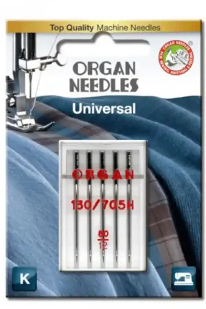 5 Organ Naalden voor naaimachines 130/705 H, Universal 80 Nu Kopen