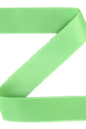 Aanbieding Satijnen lint grasgroen (10 mm)