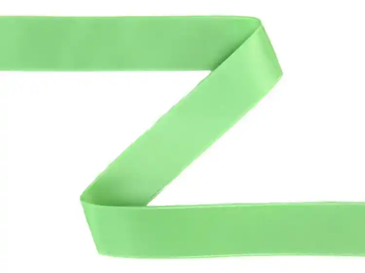Aanbieding Satijnen lint grasgroen (10 mm)