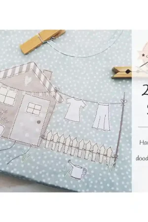 Weekendaanbieding Borduurbestand Stickzeit Haus am Meer Doodle, Duits