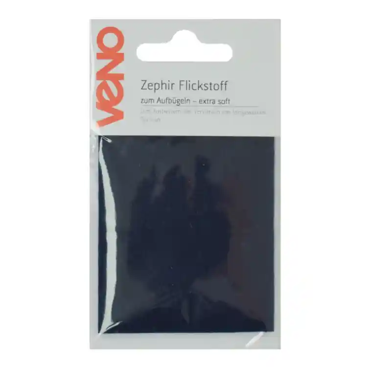 Zefier opstrijkbaar reparatiedoek, 210=marineblauw Weekendaanbieding