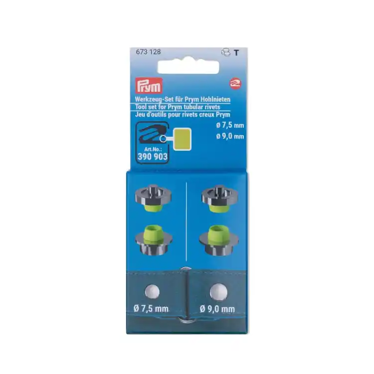 Werkzeug-Set für Prym Hohlnieten mit Ø 7,5 mm und 9 mm Hete Deal