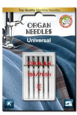 5 Organ Naalden voor naaimachines 130/705 H, Universal 90 Gratis Retour