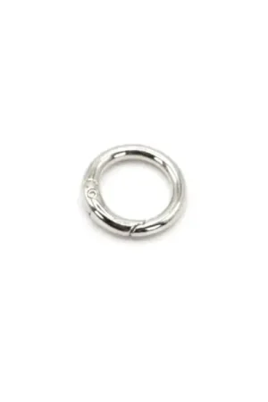 Voordeelprijs Tassenring 18 mm zilverkleurig