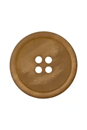 4-hole button recycled paper 28 mm, lichtbruin Flitsaanbieding