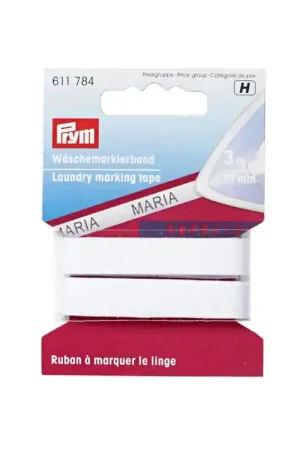 Wasmarkeerband katoen 11 mm opstrijkbaar Gereduceerde Prijs