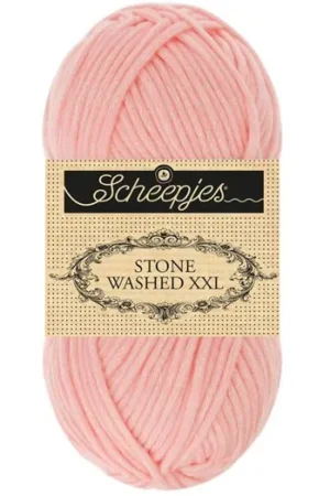 Exclusieve Aanbieding Scheepjes Stone Washed XXL – 860 Rose Quartz – Super Chunky Katoen-mix Garen