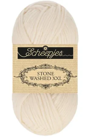 Hete Deal Scheepjes Stone Washed XXL – 841 Moon Stone – Super Chunky Katoen-mix Garen