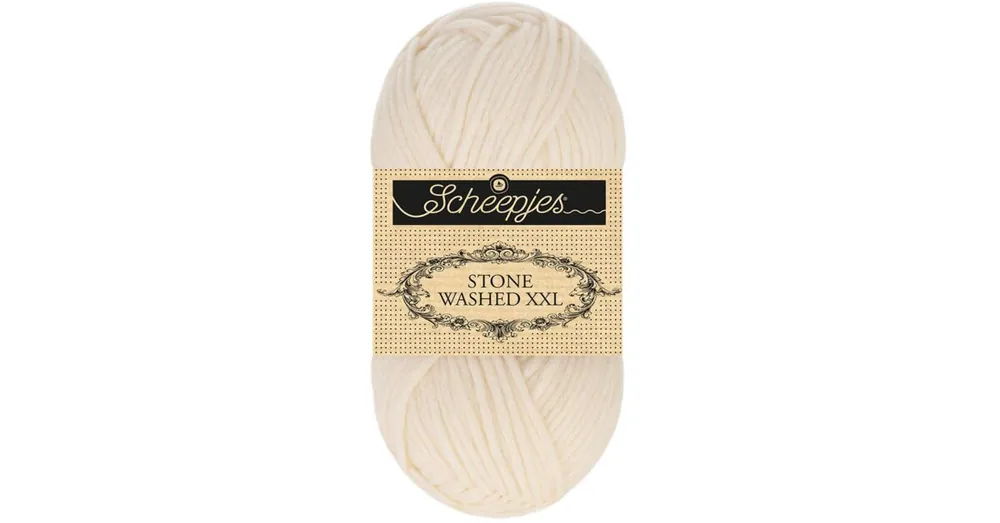 Hete Deal Scheepjes Stone Washed XXL – 841 Moon Stone – Super Chunky Katoen-mix Garen