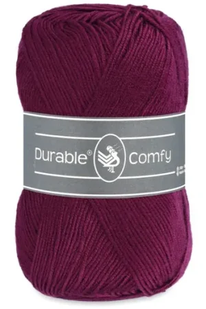 Actieprijs Durable Comfy - 251 Aubergine - Acrylgaren met Verfijnde Microvezel