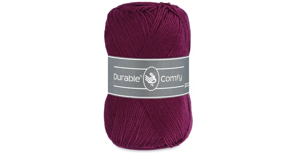 Actieprijs Durable Comfy - 251 Aubergine - Acrylgaren met Verfijnde Microvezel