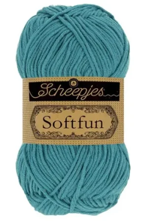Aanbieding Scheepjes Softfun - 2645 tempo - Katoen/Acryl Garen