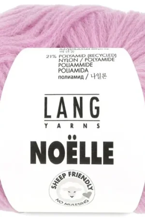 Voordeelprijs Lang Yarns Noëlle - 19 roze - Merino/Gerecycled Nylon Garen