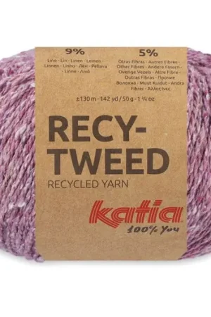 Voordeelprijs Katia Recy-Tweed - 85 Heide - Gerecycled Tweedgaren