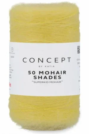 Aanbieding Katia Concept 50 Mohair Shades - 16 citroengeel - Mohair Garen