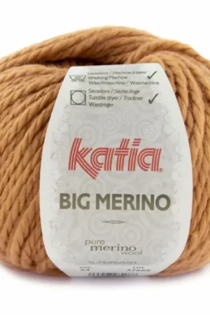 Voordeelprijs Katia Big Merino - 54 camel - Wol/Acryl Garen