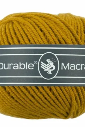 Voordeelprijs Durable Macramé - 2211 curry - Katoen Garen