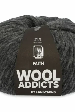 WoolAddicts Faith - 05 grijs mix - Wol Garen Koopje
