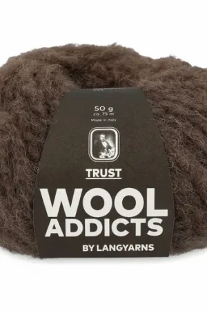 WoolAddicts Trust - 67 donkerbruin - Wol Garen Merkproduct
