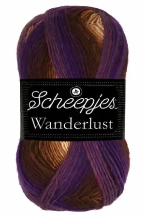 Weekendaanbieding Scheepjes Wanderlust - 454 havana - Acryl Verloopgaren