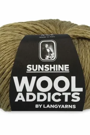 WoolAddicts Sunshine - 98 mosgroen - Katoen Garen Snelle Levering