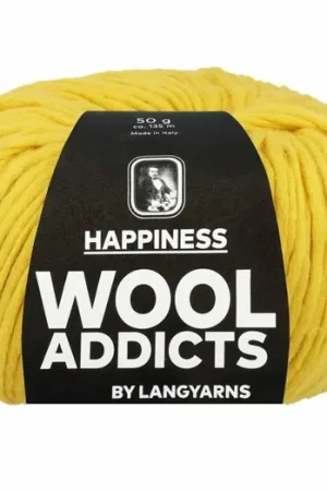 WoolAddicts Happiness - 50 okergeel - Katoen Garen Favoriet