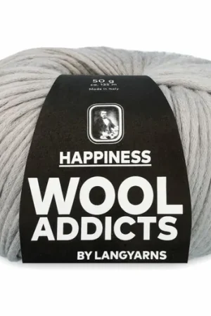 WoolAddicts Happiness - 24 grijs - Katoen Garen Gecertificeerd