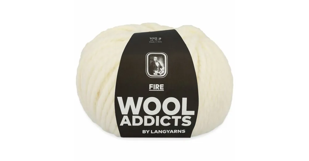 WoolAddicts Fire - 94 naturel - Merinowol Garen Weekendaanbieding