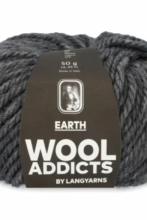 WoolAddicts Earth - 05 grijs mix - Alpacawol Garen Finale Uitverkoop