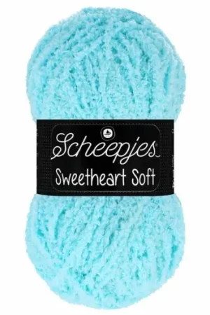 Actieprijs Scheepjes Sweetheart Soft - 21 turquoise - Polyester Garen