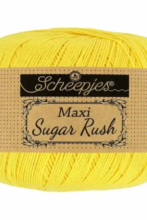 Voordeelprijs Scheepjes Maxi Sugar Rush - 280 lemon - Katoen Garen