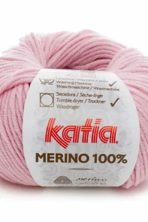 Voordeelprijs Katia Concept Merino 100% - 07 lichtroze - Wol Garen