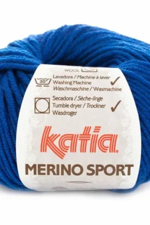 Voordeelprijs Katia Concept Merino Sport - 40 koningsblauw - Wol Garen