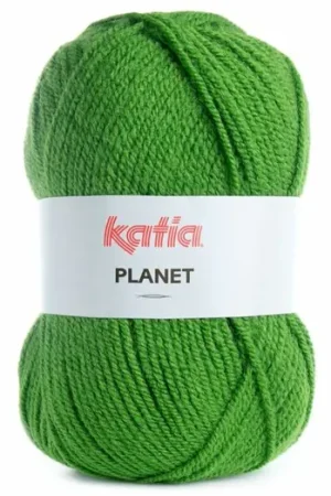 Actieprijs Katia Planet - 3966 lichtgroen - Acryl Garen