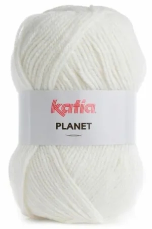 Actieprijs Katia Planet - 3951 ecru - Acryl Garen