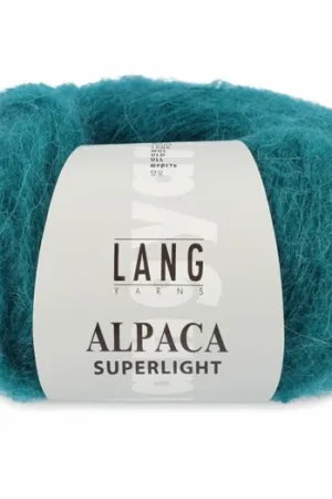 Aanbieding Lang Yarns Alpaca Superlight - 74 smaragd - Wol Garen