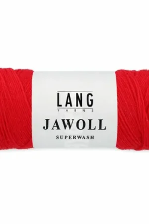 Beperkt Aanbod Lang Yarns Jawoll Superwash - 60 rood - Sokkenwol Garen