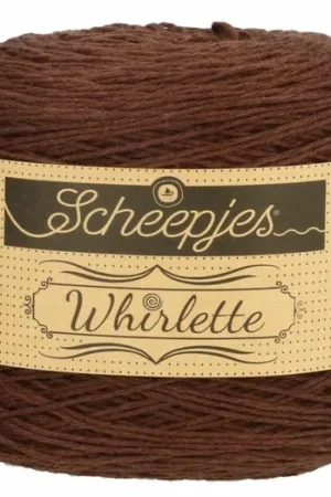 Actieprijs Scheepjes Whirlette - 863 chocolate - Uni-kleur Garencake