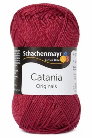 Beperkte Voorraad SMC Catania - 425 burgund - Katoen Garen