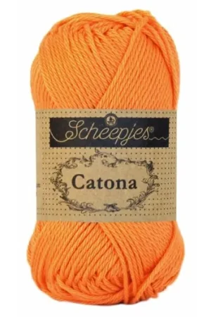 Aanbieding Scheepjes Catona 50 gram - 386 peach - Katoen Garen