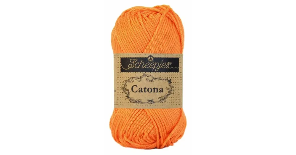 Aanbieding Scheepjes Catona 50 gram - 386 peach - Katoen Garen